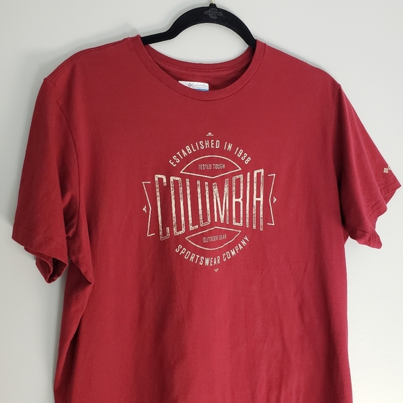 Columbia Tops - Columbia Brighton Woods Organic Cotton  Short Sleeve Graphic Tee